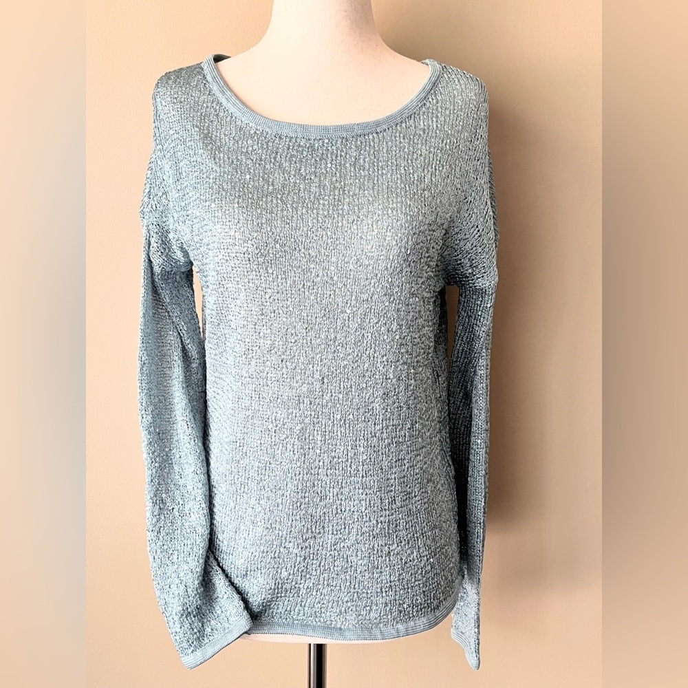 Apt. 9 Shimmering Aquamarine Women's Sweater